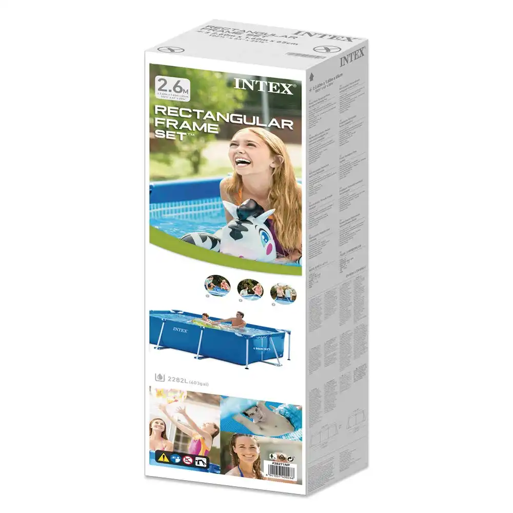 Intex 28272 Piscina Frame Rettangolare 300 x 200 x 75 Cm 3834 Litri