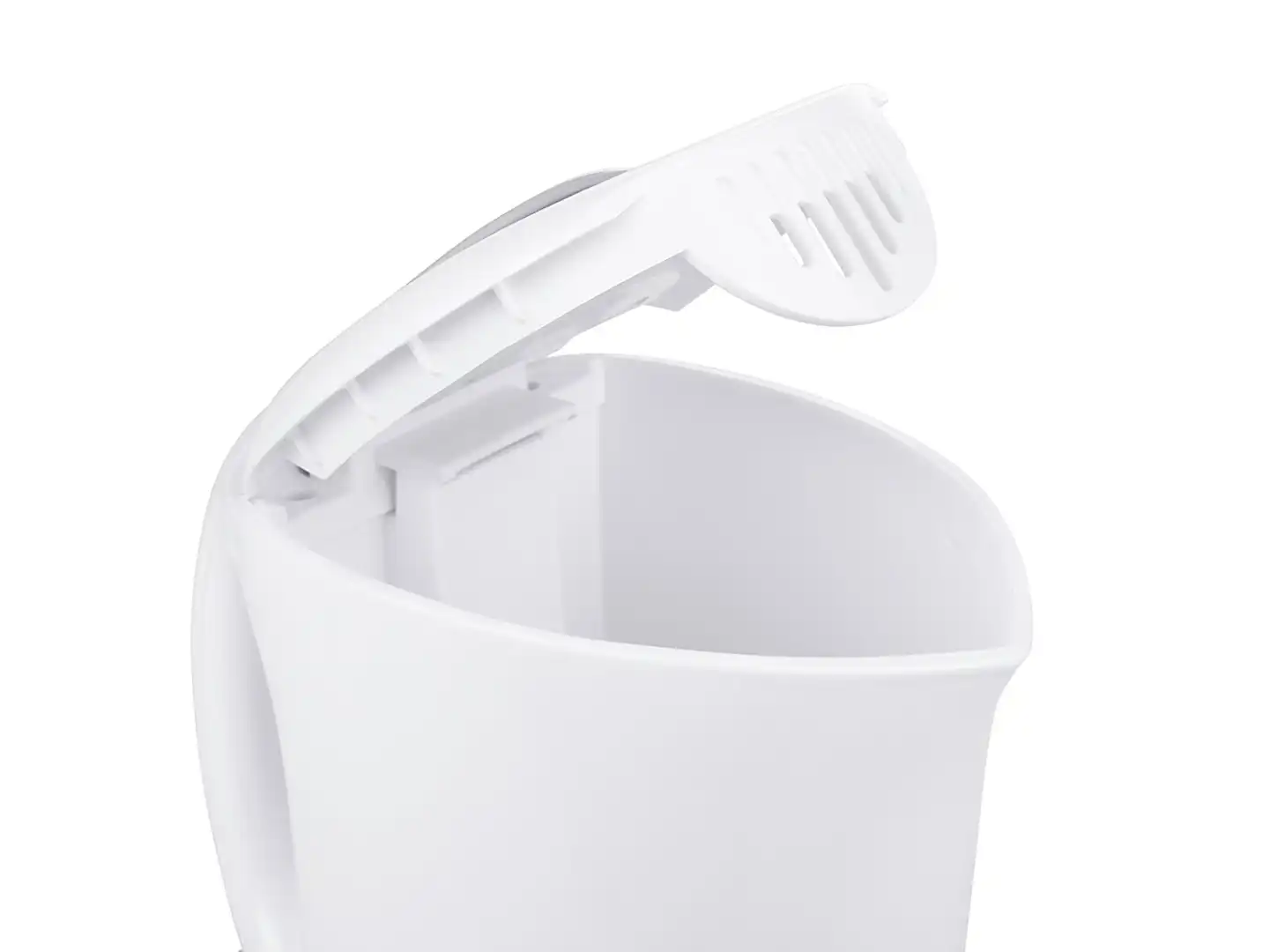 Bollitore Elettrico in Plastica per da Cucina 1 Litro Potenza 1100 Watt Bianco
