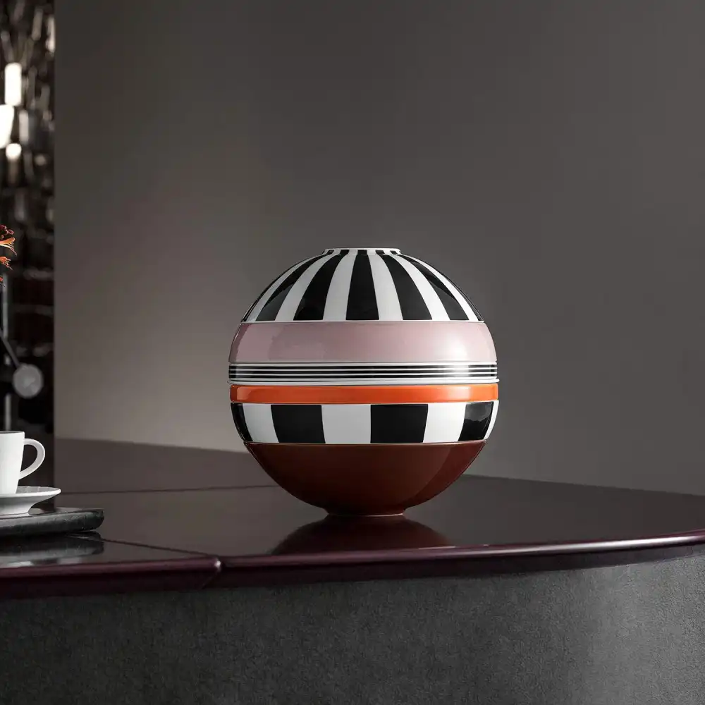 Villeroy Boch Iconic La Boule Memphis Piatti in Porcellana per 2 Persone