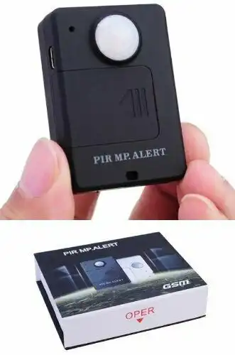 Microspia ambientale GSM telefono cimice a distanza illimitata pir A9 SIM