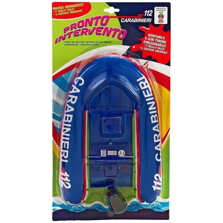 Gommone Gonfiabile Carabinieri a Batteria Modelli Assoriti Polizia Carabinieri