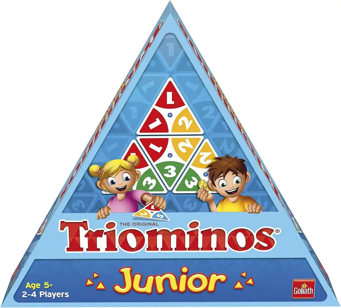 Triominos Junior Gioco da Tavolo Classico per Bambini Domino con Strategia 5+