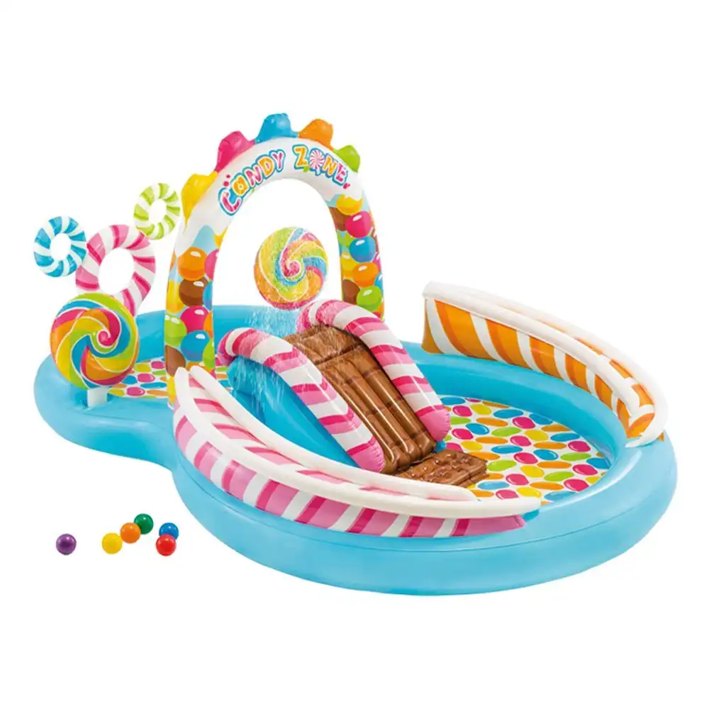 Intex Playcenter Piscina Gonfiabile con Caramelle per Spiaggia Giardino Mare