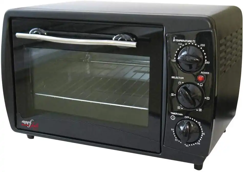 Melchioni Forno Fornetto Elettrico Ventilato 31Lt Timer 1500 Watt con Griglia