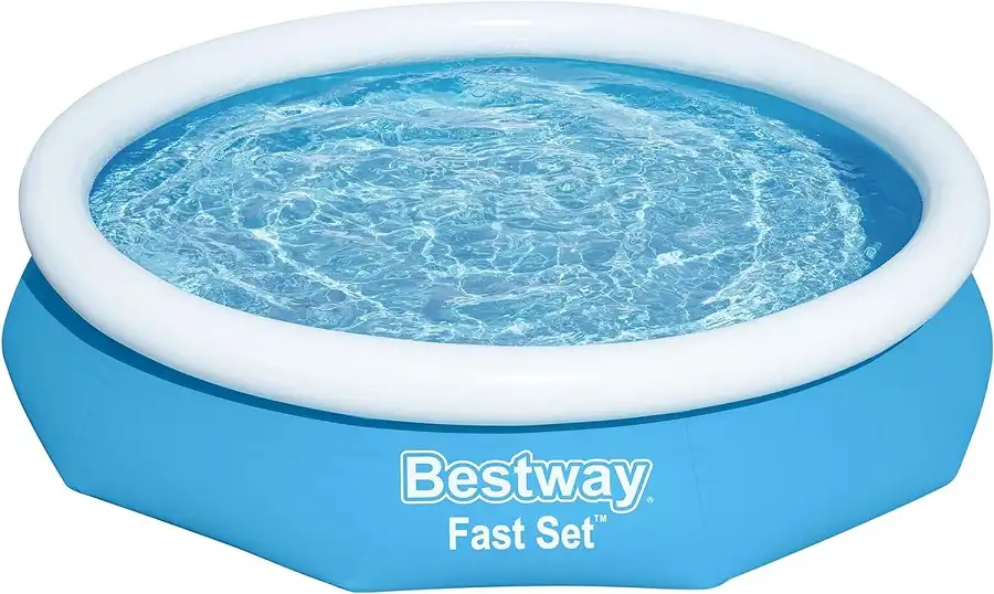 Bestway Piscina gonfiabile fuoriterra fuori terra rotonda 305x66 cm 3200 litri