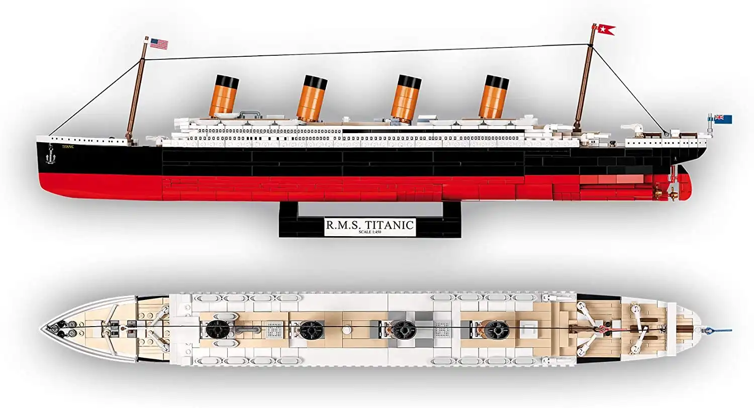 Costruzioni 960 Pz Cobi Transatlantico Britannico Titanic Nave Executive Edition
