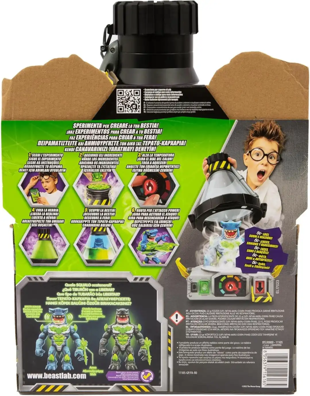 Giochi Preziosi Laboratorio Beast Lab Gioco Interattivo Scientifico/Tecnologico