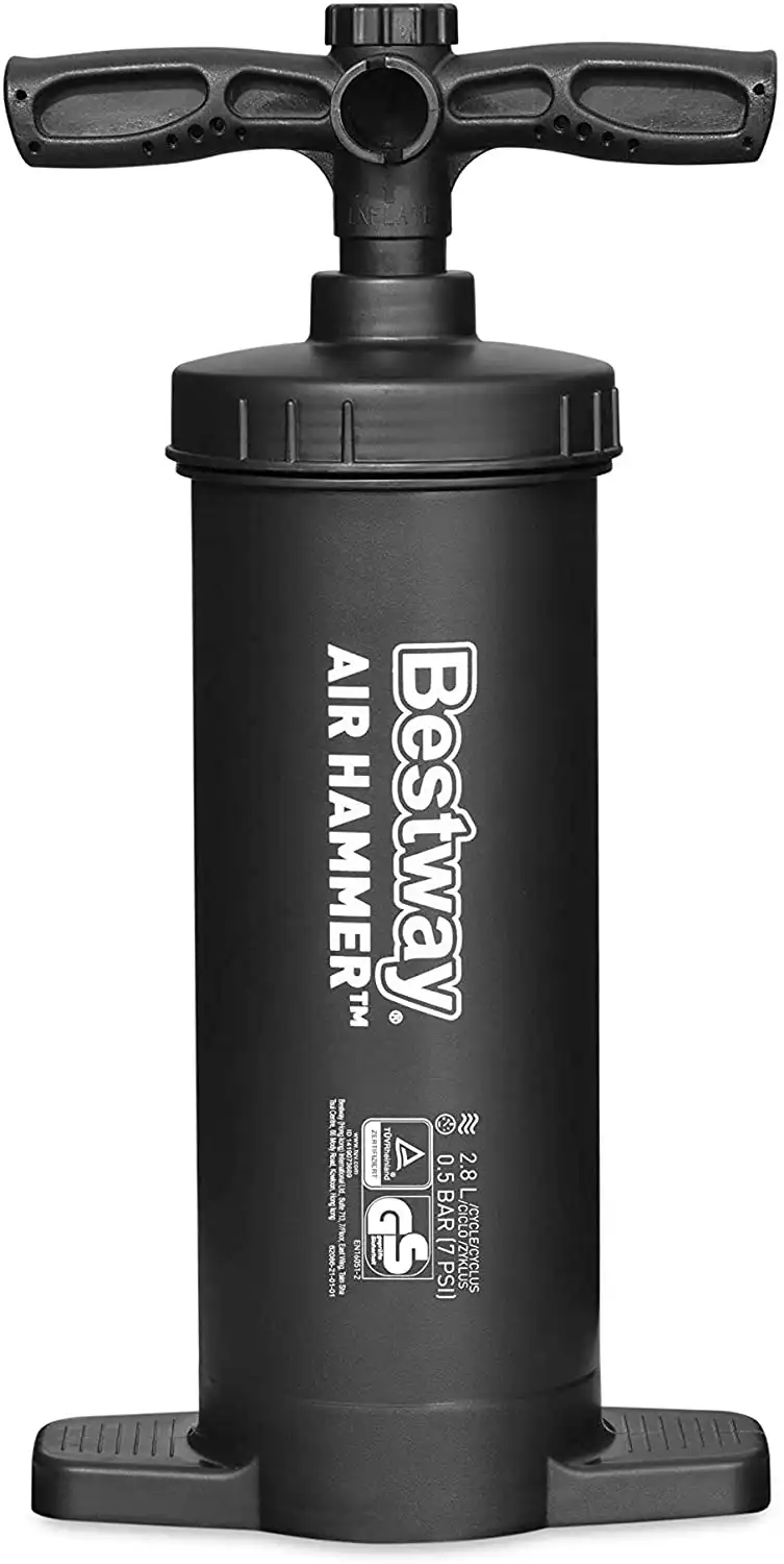 Bestway Gonfiatore Gonfiabili Pompa Alta Pressione Multifunzione Sgonfia/Gonfia