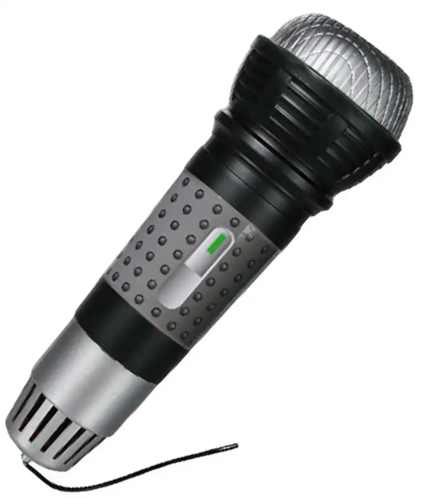 Microfono in Plastica Effetto Eco - Eco Magico 24,5 CM
