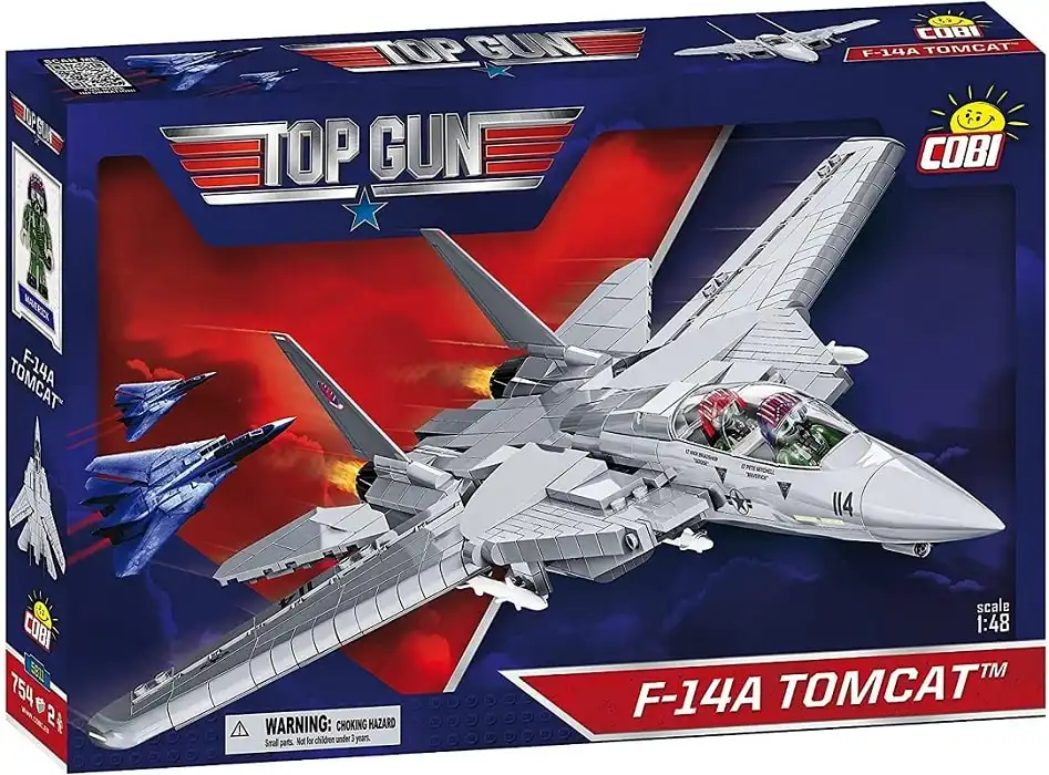 Cobi Set Costruzioni 754pz Jet Americano Top Gun Grumman F-14 TOMCAT