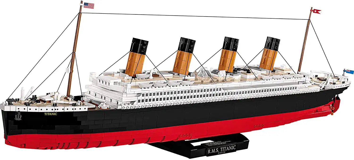 Gioco Costruzioni 2840 Pezzi Cobi Transatlantico Britannico R.M.S Titanic Nave