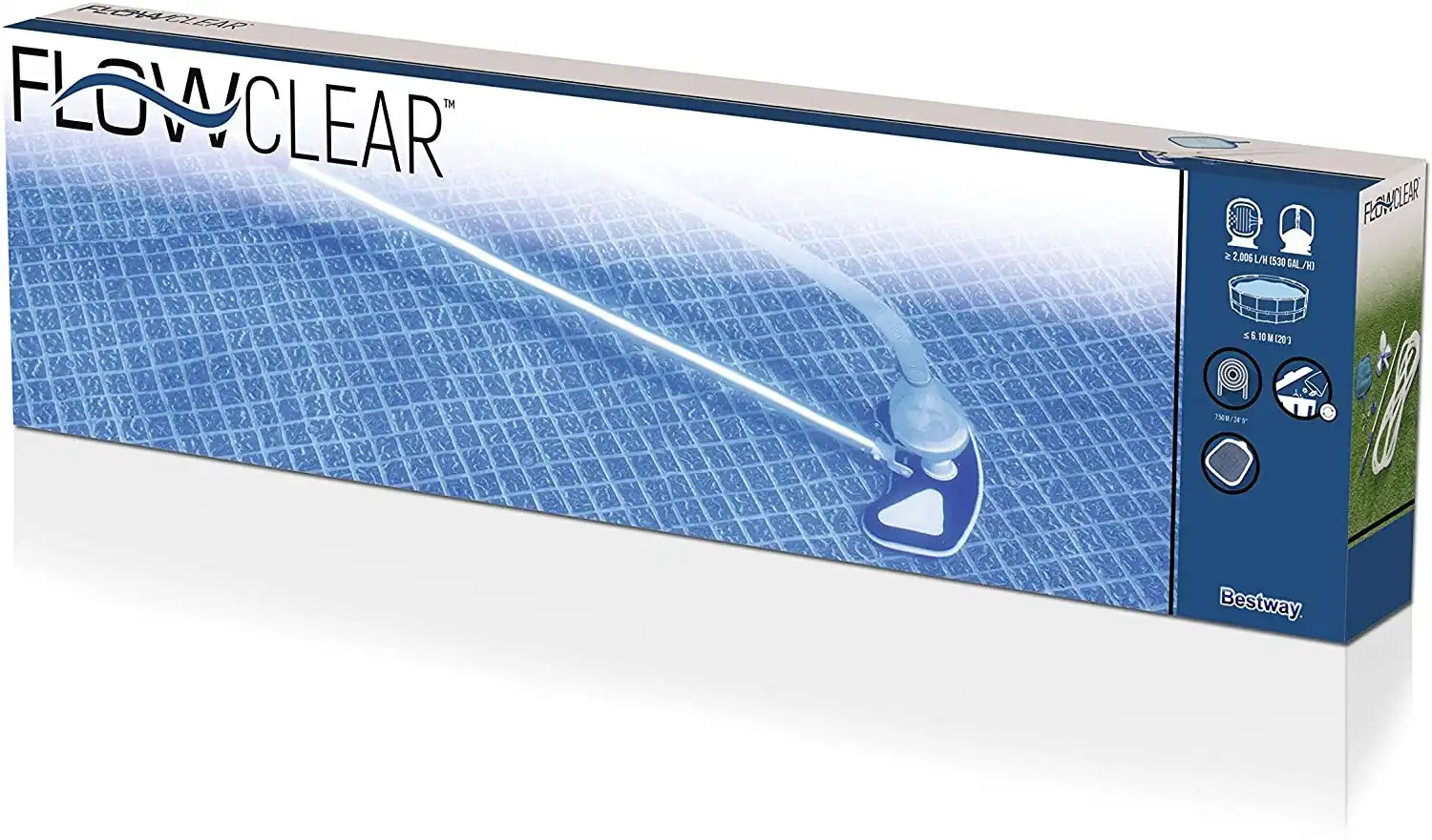 Sistema di Pulizia Aquaclean Kit di Manutenzione Piscine Fuori Terra Con Retino