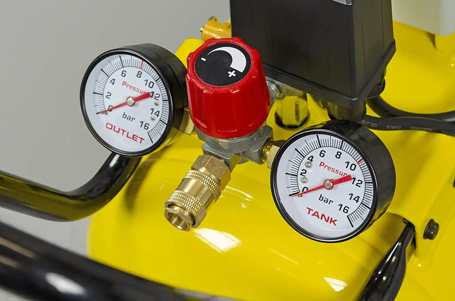 Stanley Compressore Silenzioso 50 Litri 1,3 HP Compatto e Senza Olio 59dB