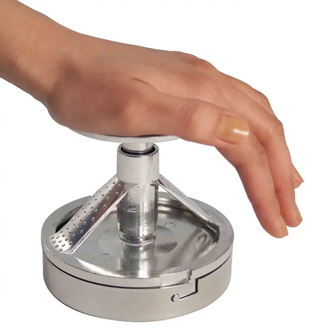 Stampo Pressa In Alluminio Pressina Per Fare Hamburger a Pressione Carne Cucina