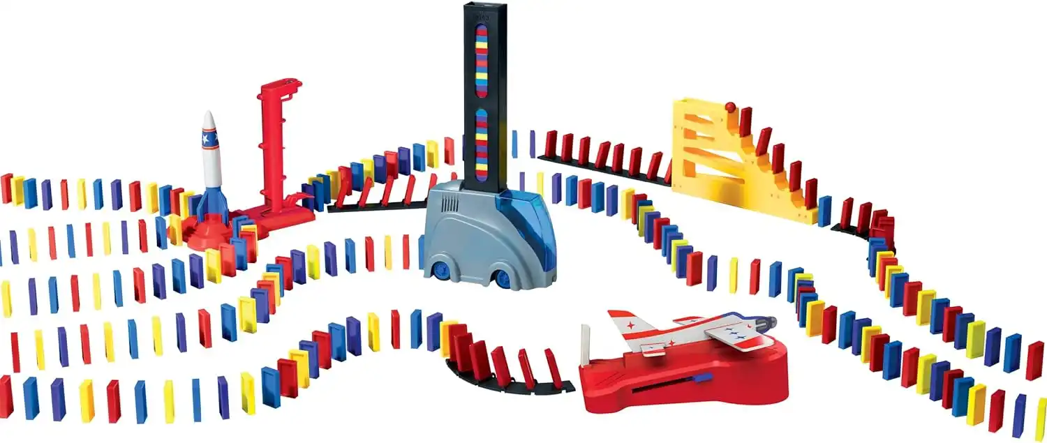 Domino Express Ultra Power Refresh Linea Costruzioni che Stimola l'Ingegno
