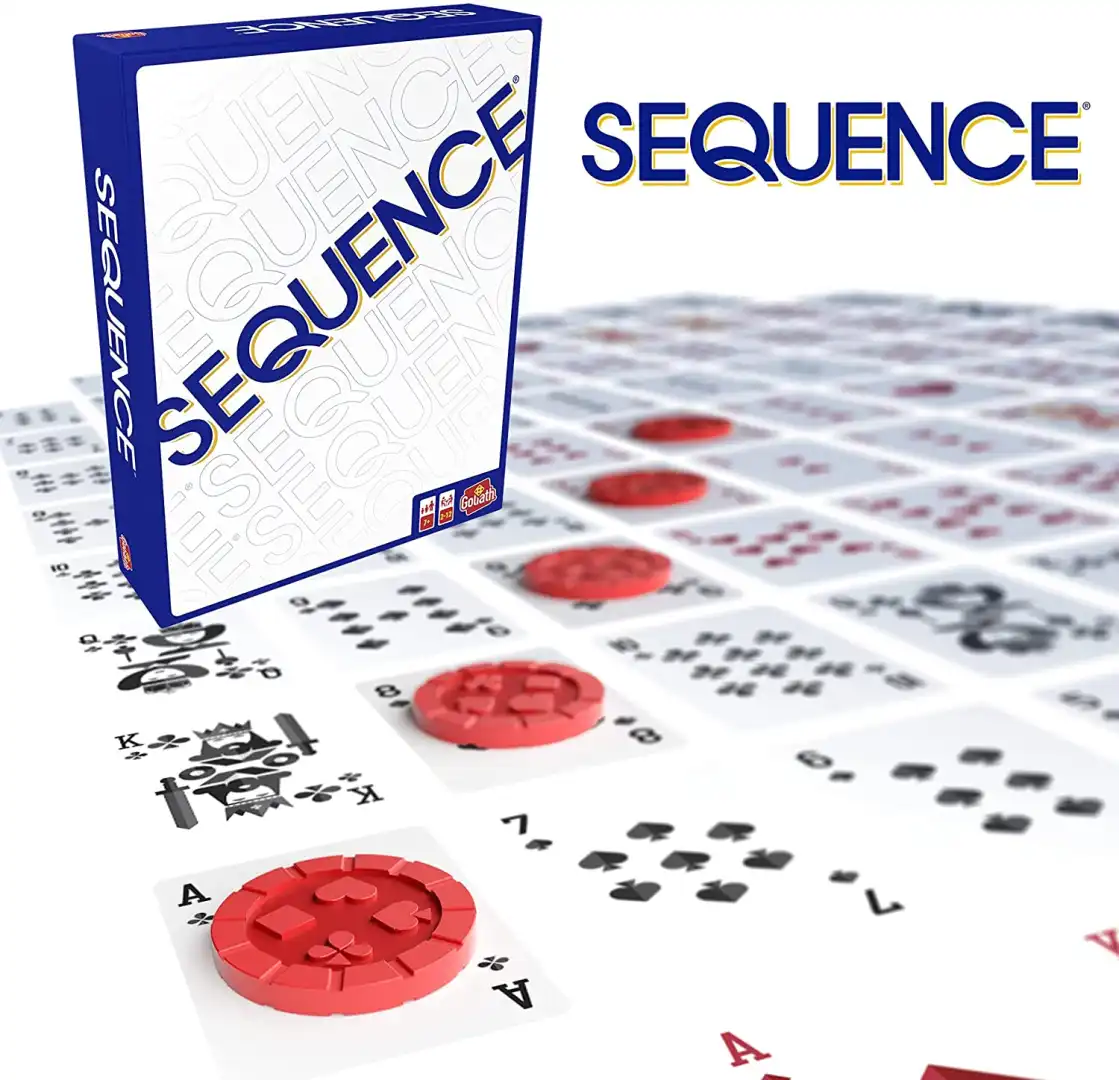 Sequence Classic ML Gioco di Carte di Strategia da 2 a 12 Giocatori Anni 7+
