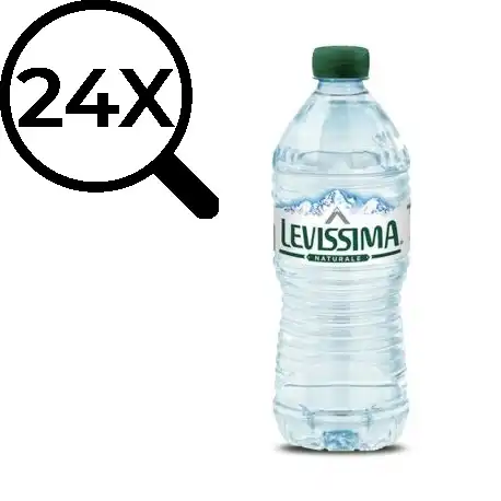 24x Acqua Naturale Oligominerale Levissima Dalle Alpi Italiane 24x0.5L Bottiglia
