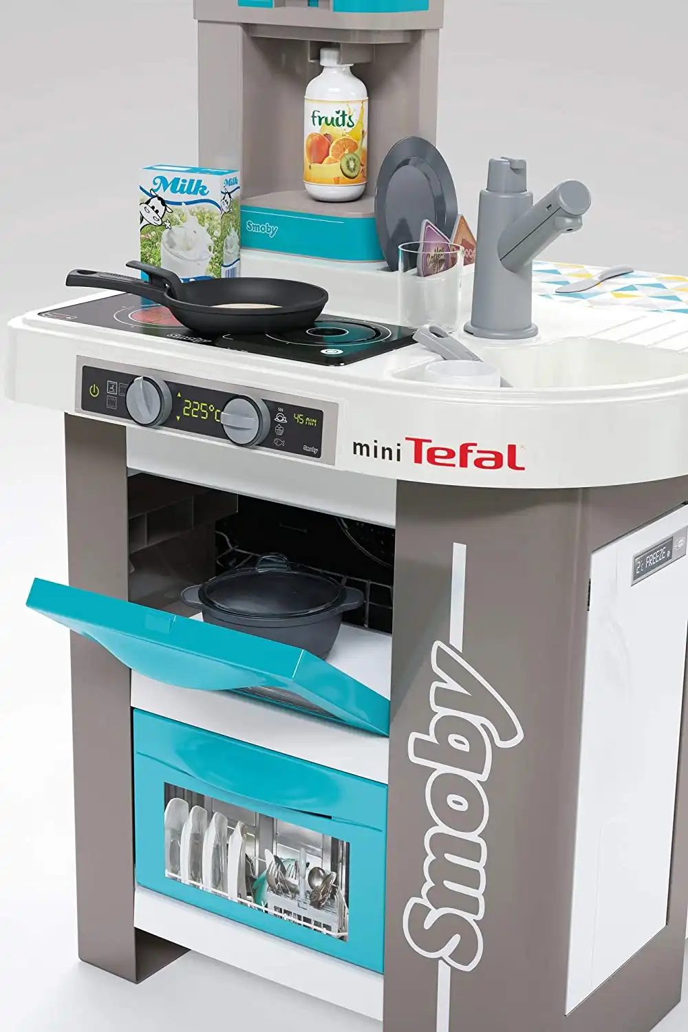 Tefal Studio Bubble Azzurra Cucina Giocattolo per Bambini con Accessori Anni 3+