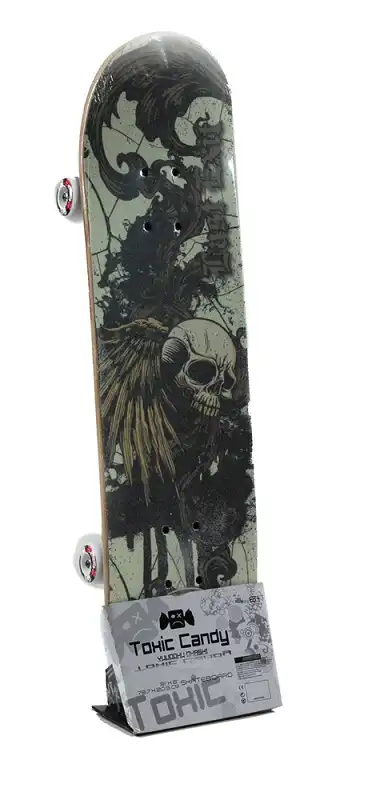 Skateboard Skate Board Deluxe 79cm in Legno Antiscivolo con Sacca Trasporto