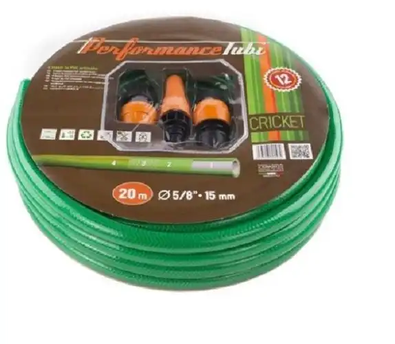 Tubo Cricket Con Kit Da Irrigazione 4 Strati In Pvc Retinato 20 Metri Irrigare