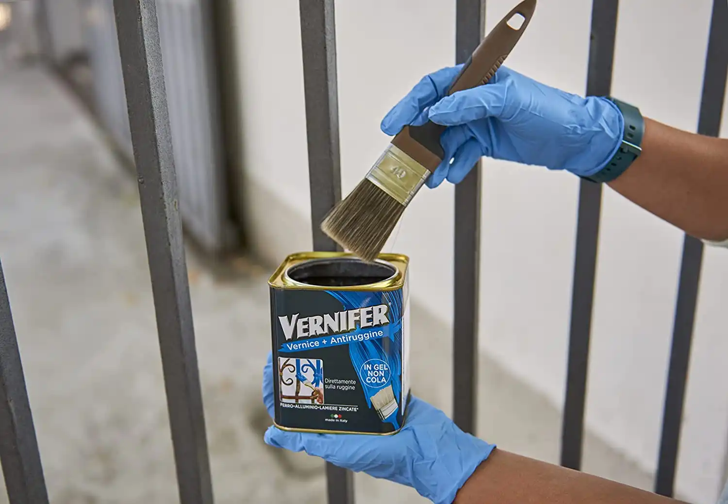 Vernice + Antiruggine Smalto Arexons Vernifer Antracite Antichizzante 750Ml 4888