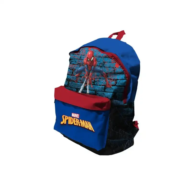 Zaino Spiderman Zainetto Scuola Asilo 32 cm Spider Man Marvel Uomo Ragno