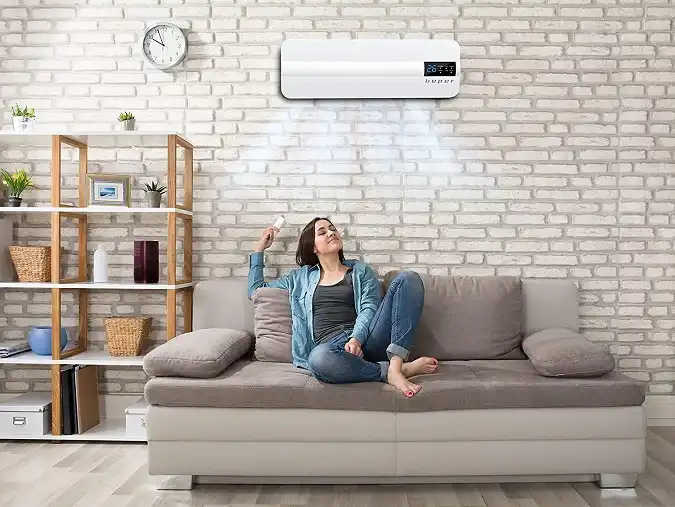 Termoventilatore Termoconvettore Digitale con Telecomando Due Potenze Timer