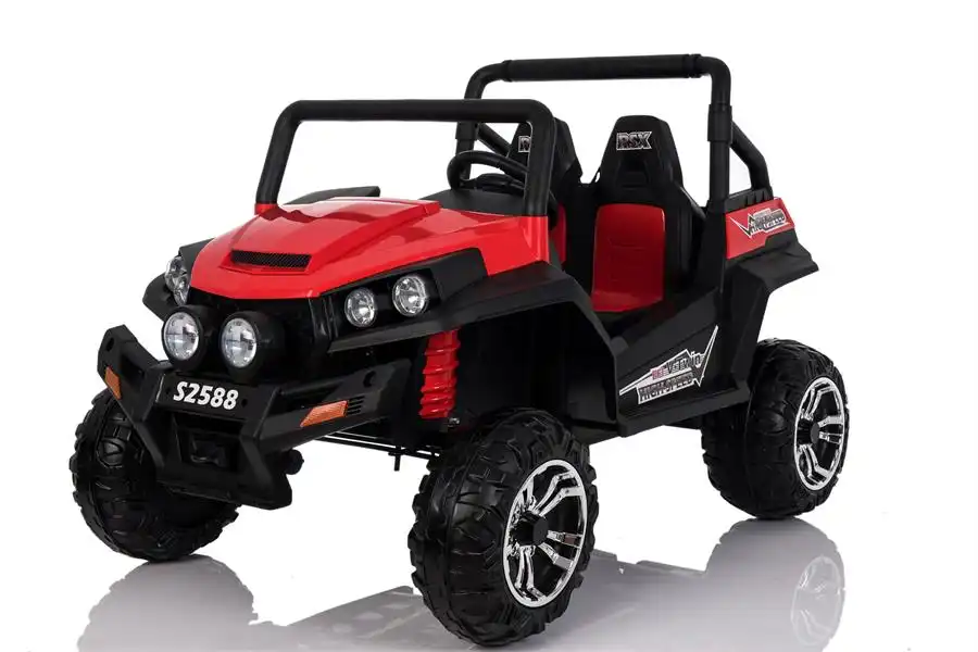 Auto Jeep Polar 24 Volt Full Optional 2 Posti Elettrica Per Bambini Rosso 2018