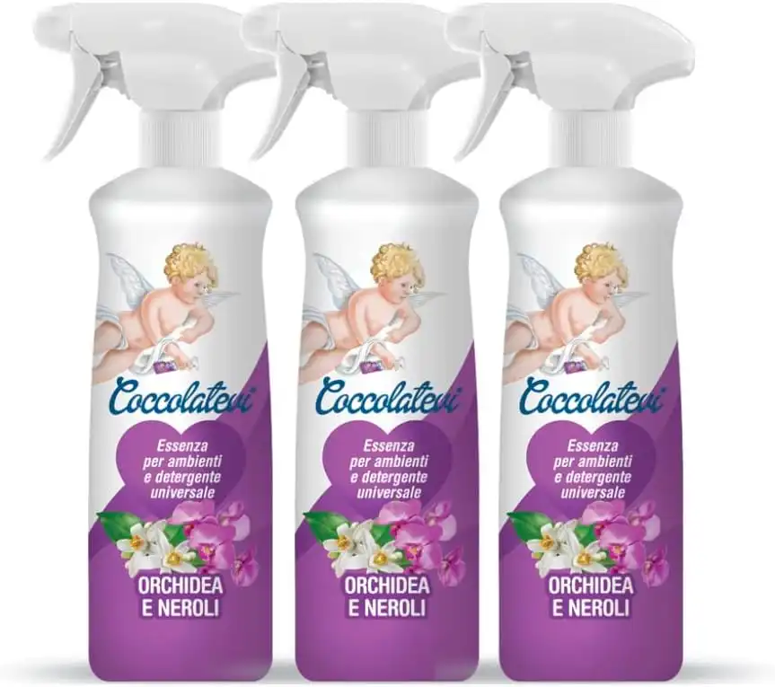 3x Coccolatevi Essenza per Ambienti Orchidea e Neroli 750 ml Profumatore