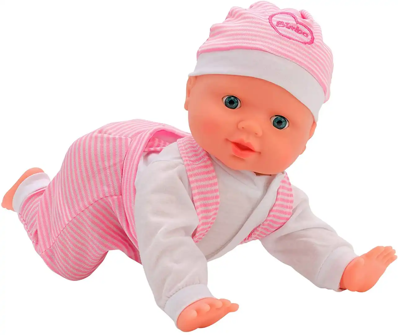 Baby Lisa Bambola 40 cm Gattona e muove la Testa con Suoni Bambolotto Bambine