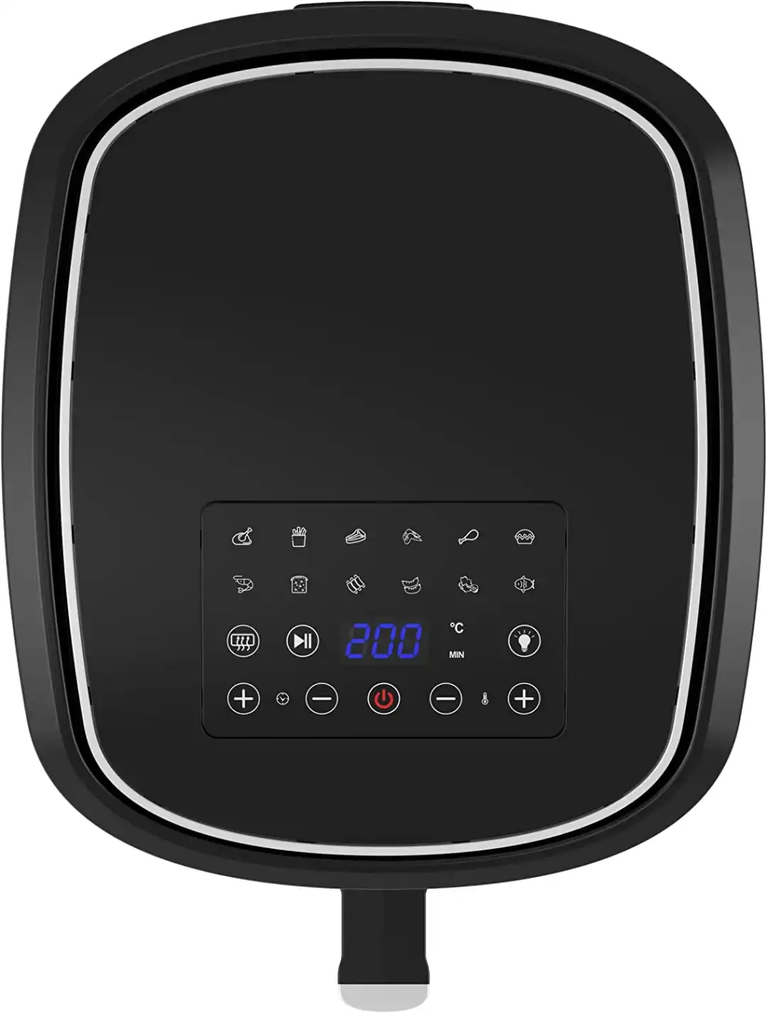 Friggitrice ad Aria 8L Gaia Display Touch Screen 1800W 13 Programmi