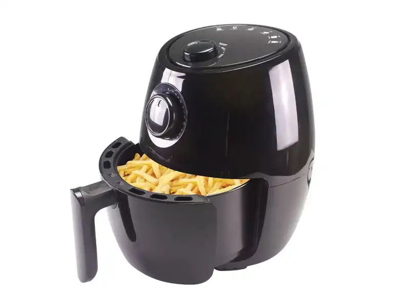 Beper Friggitrice ad Aria Calda Senza Olio 2 Litri Potenza 1000W Con Timer