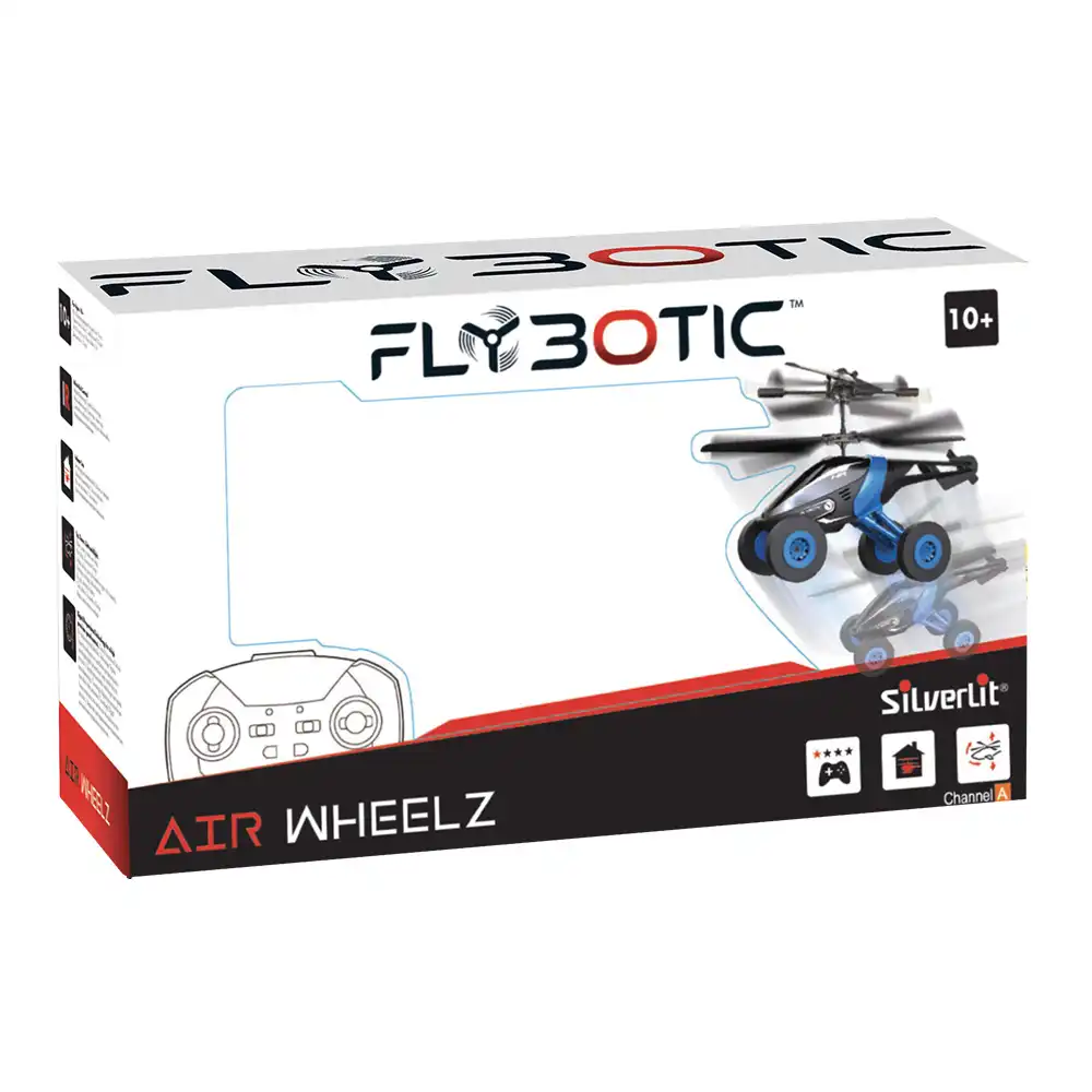Flybotic Air Wheelz Elicottero con Ruote Partenza da Terra Infrarossi 20x18x12cm