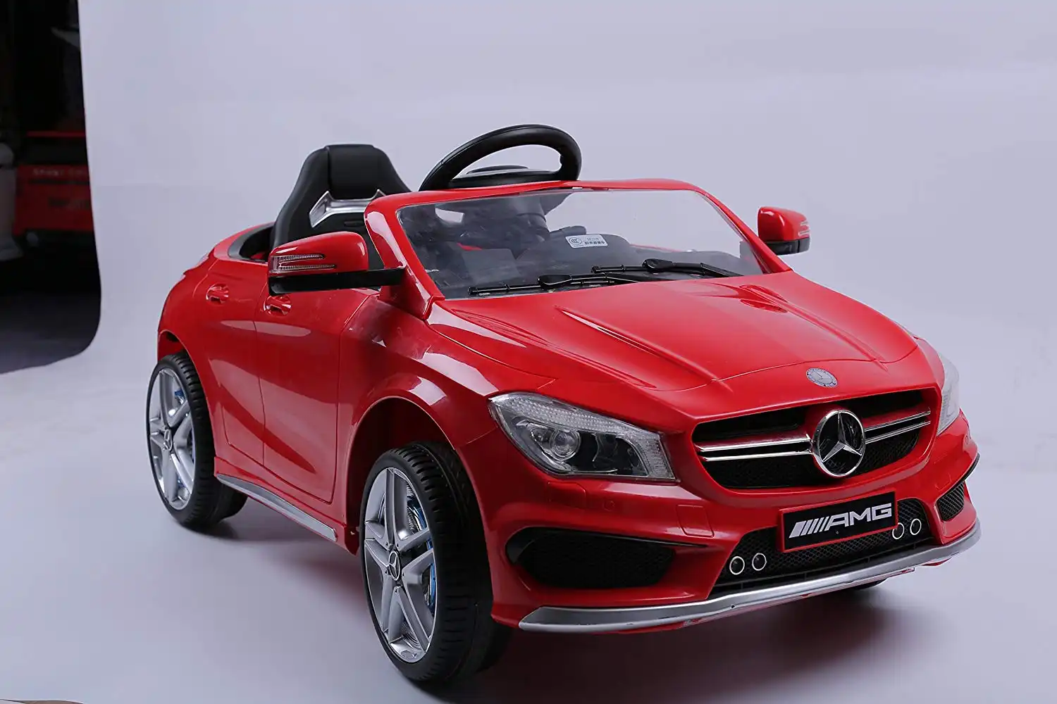 Auto Elettrica Per Bambini Mercedes Cla 45 Amg 12V Full Optional Con Telecomando
