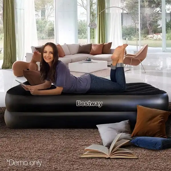 Materassino airbed bestway gonfiabile campeggio esterno 191x97x46 singolo