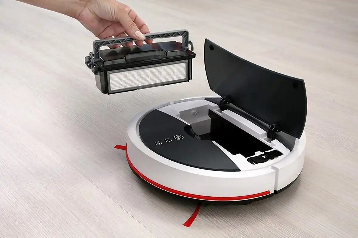 Robot Vileda VR 102 Aspirapolvere Silenziosa Con Sensori Integrati Pulizia Casa