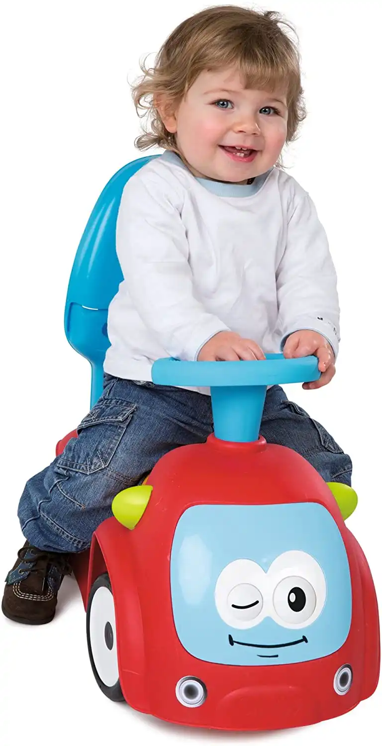 Smoby Primi Passi Maestro Balade Magic Eyes Boy Calvalcabile Bambini 10 Mesi+