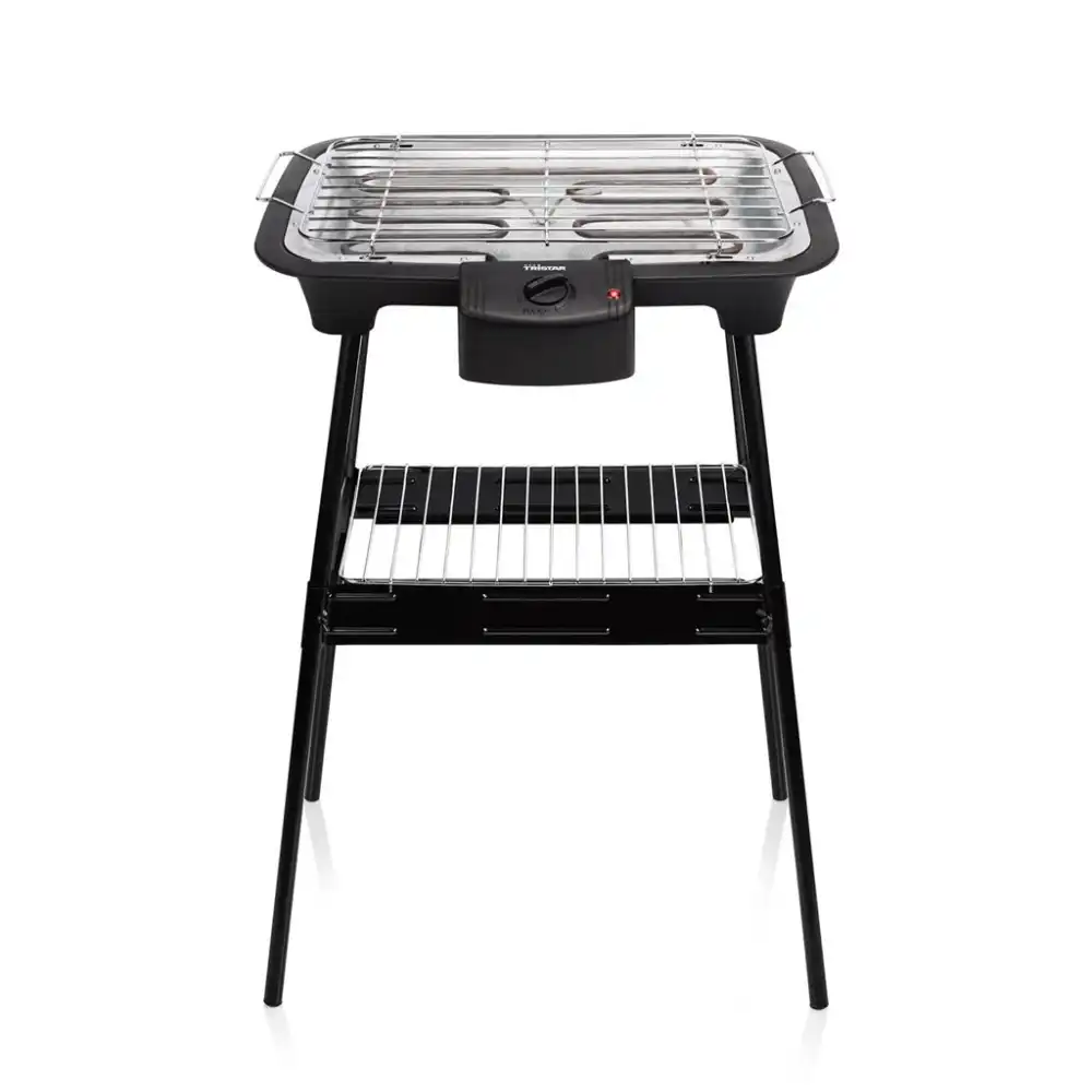 Tristar BQ-2883 Barbecue e Grill elettrico da Tavolo 2000W Grill Griglia Nero
