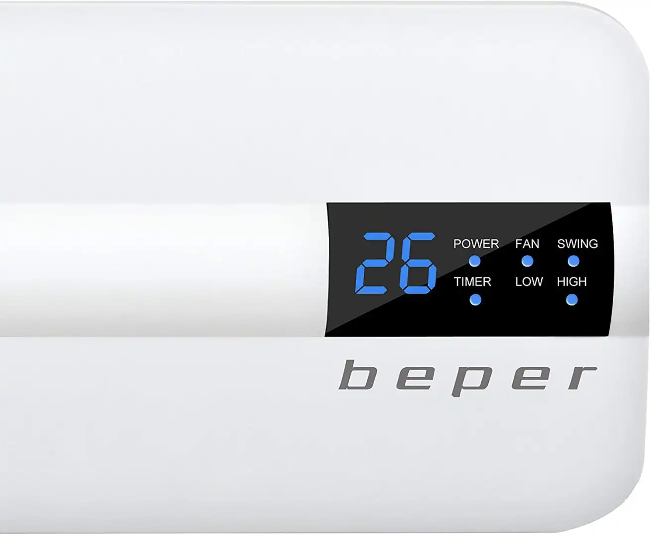 Termoventilatore Termoconvettore Digitale con Telecomando Due Potenze Timer