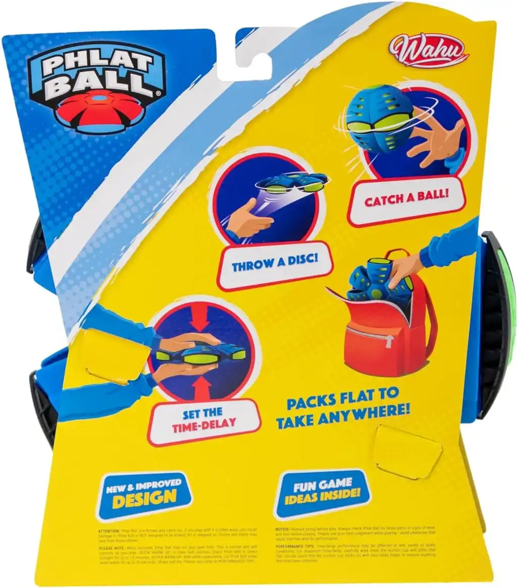 WAHU PHLAT BALL Disco volante frisbee palla pallone per giocare all'aperto