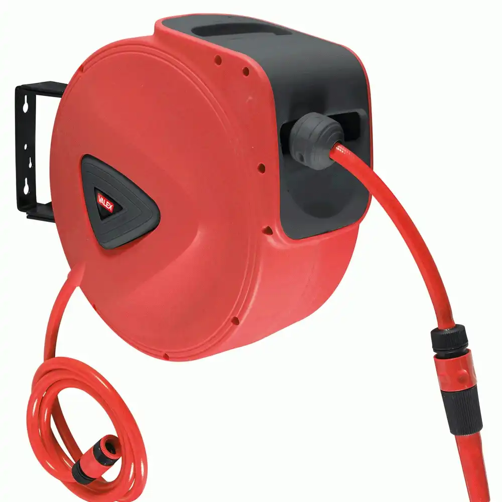 Avvolgitubo Acqua Auto-rientrante Automatico 20 Mt Per Irrigazione Giardino
