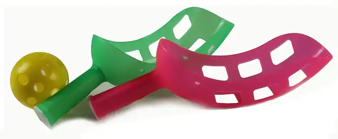 Racchetta Racchette con Palla in Gomma per Gioco Sport Pelota Allenamento