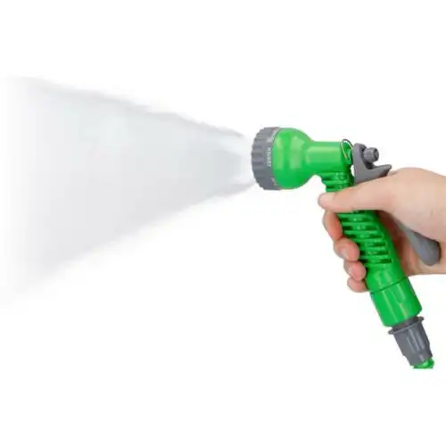 Tubo Da Giardino Estensibile Allungabile Pompa Acqua Terrazzo 15MT con Pistola