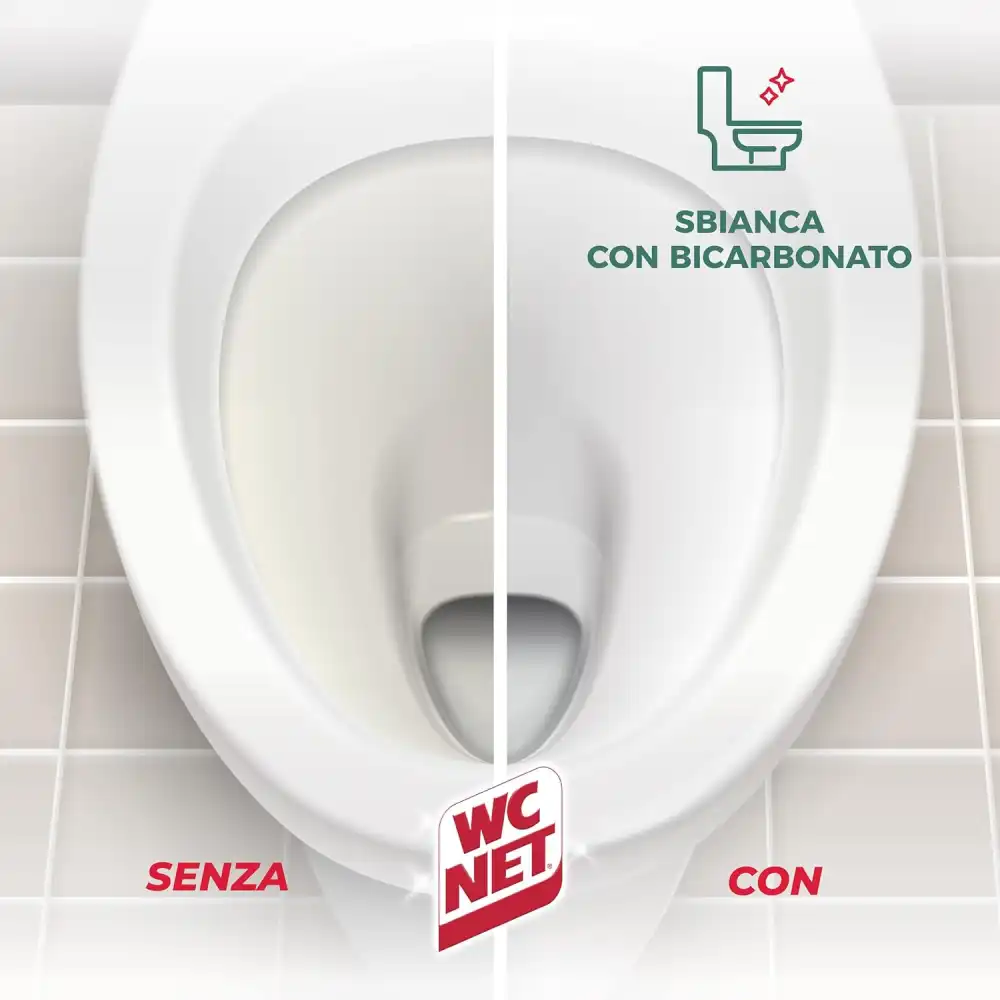 6x Wc Net Tavoletta Candeggina 3 Effect Igienizzante Per WC da 2 Pezzi x 6 91782
