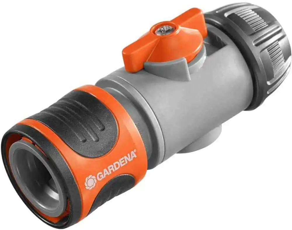 Raccordo Regolatore Flusso Acqua Stop per Tubi Irrigazione da 13mm