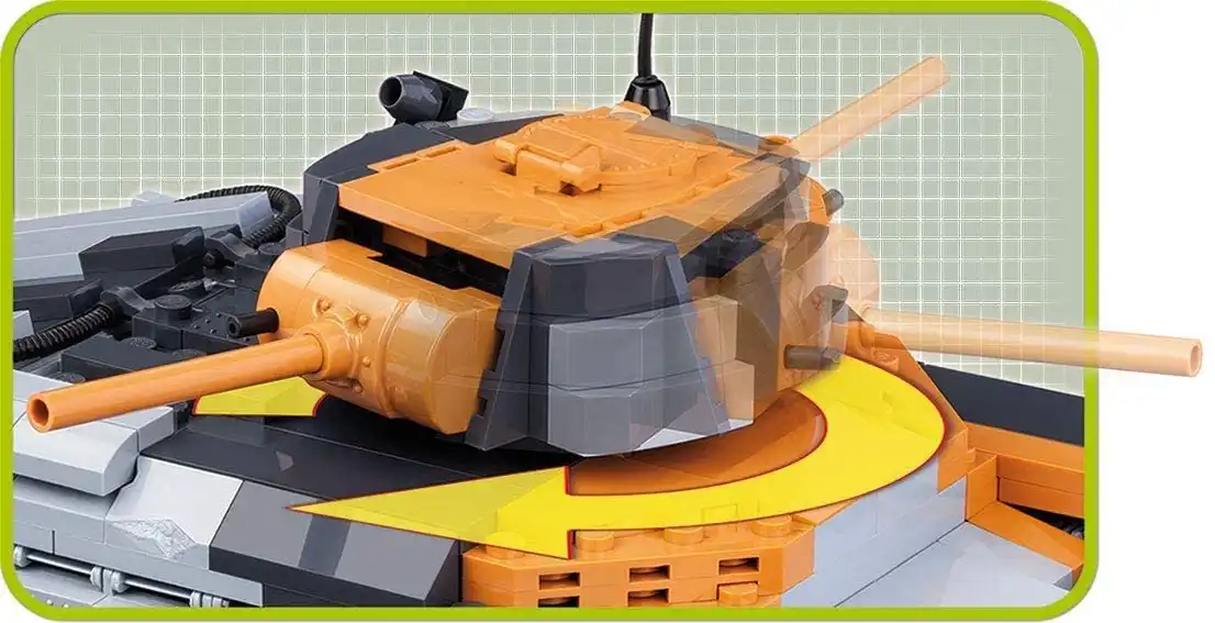 Gioco da Tavolo Costruzioni da Tavolo 510 Pezzi Carro Armato Britannico