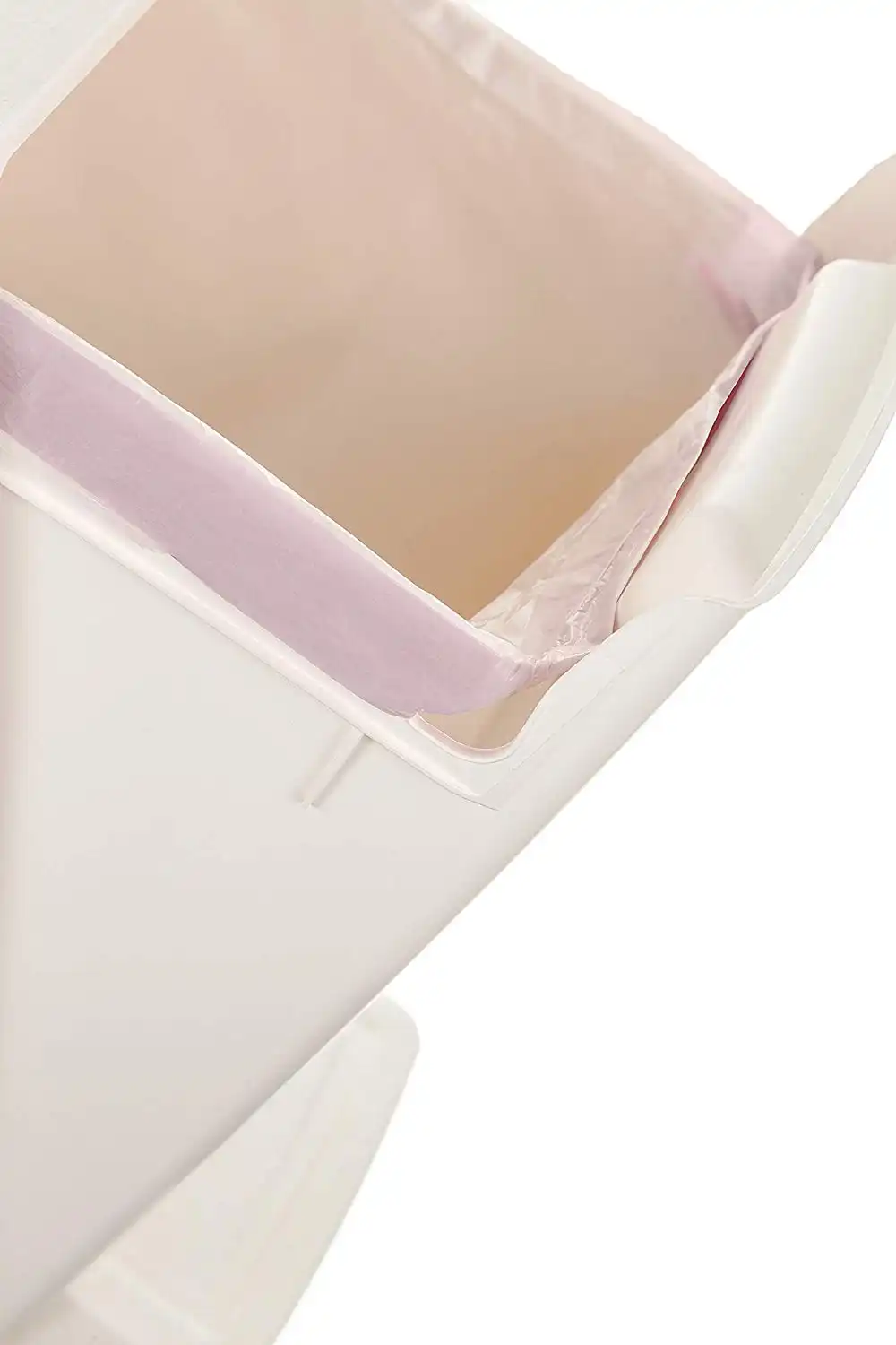 Pattumiera a Pedale 7 Lt Plastica Bama Tin Bin 19x23x30 Cm Ghiaccio