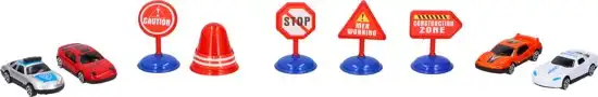 Tappeto Gioco Per Bambini 80 x 120 Cm Con Mappa Strade e Citta'