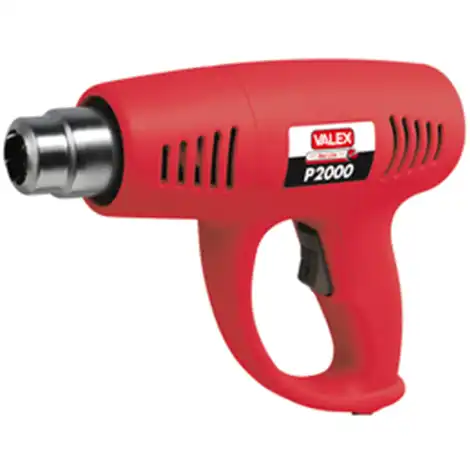 Valex Pistola Termica 600 Gradi 2000W Scollante Sverniciatore Aria Calda 480LT