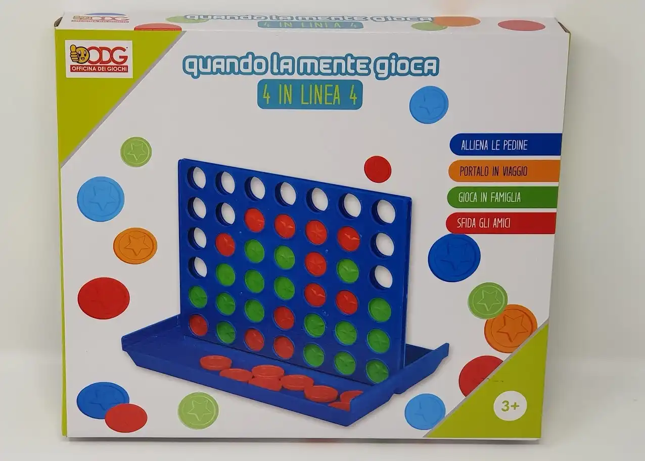 Gioco Di Societa' 4 In Linea 4 Tipo Forza Quattro Gioco Di Famiglia